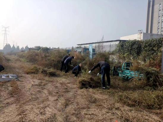 华瓴集团开展“除草作贡献、行动践初心”党建志愿活动